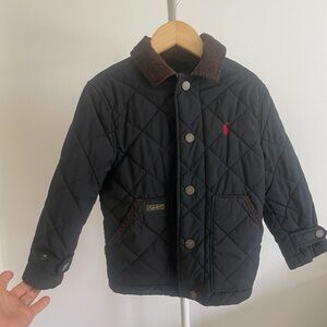 Kids Quilted Jacket - Black